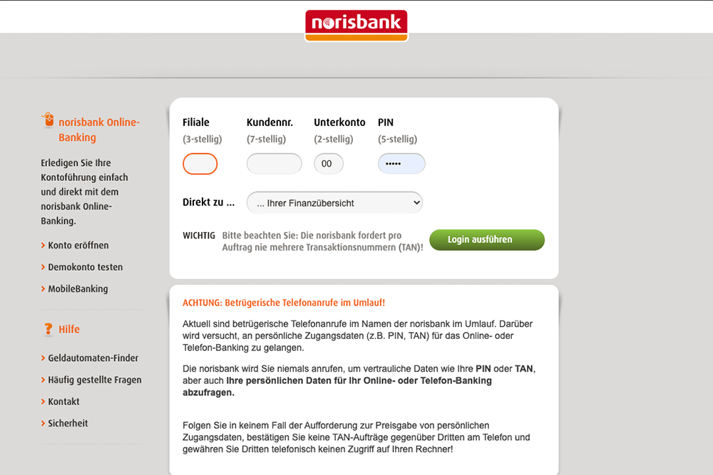 Online Banking So Einfach Geht S Norisbank
